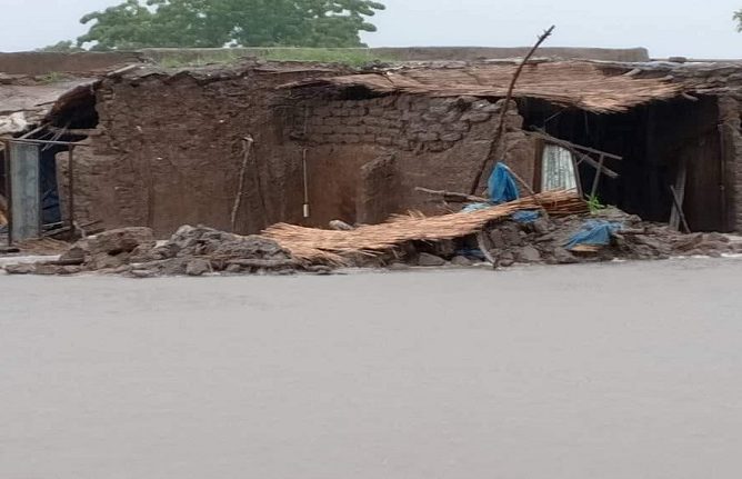 Inondations à Blangoua, Extrême-Nord Cameroun